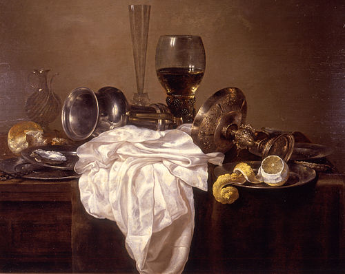 Breakfast Piece, 1645, Gerrit Willemsz. Heda