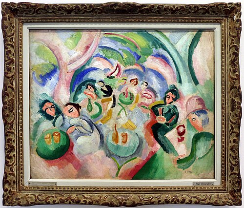 L'apéritif, 1908, Raoul Dufy