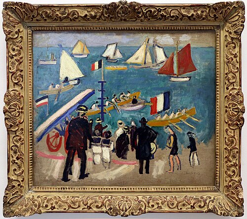 Les régates, 1907, Raoul Dufy
