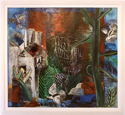 Le jardin abandonné, 1913, Raoul Dufy