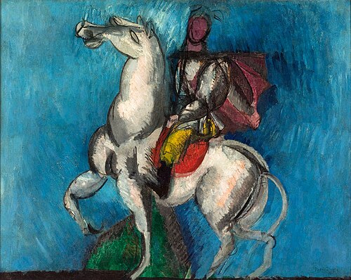 Le cavalier, 1914, Raoul Dufy