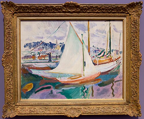The White Sail, 1906, Raoul Dufy