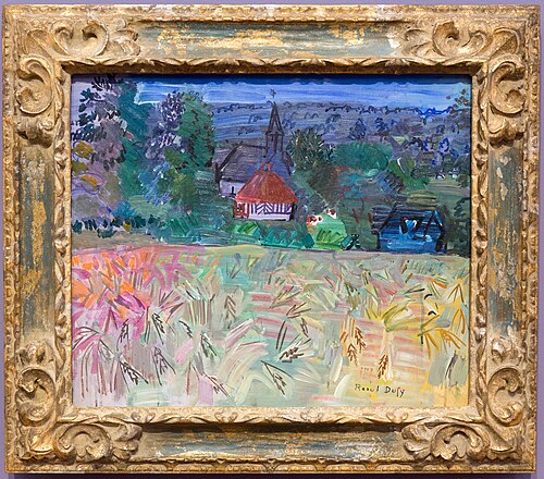 Wheatfield in Normandy, 1935, Raoul Dufy