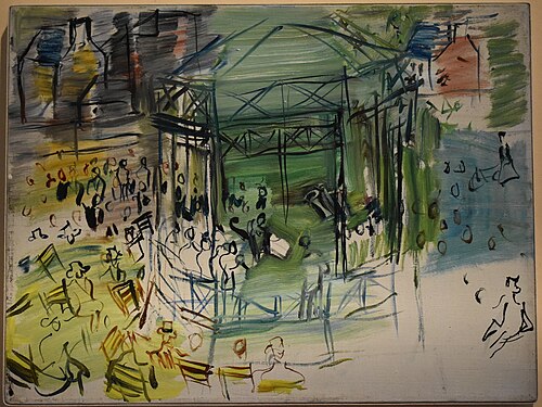 Etude pour "Le Dimanche", 2000, Raoul Dufy