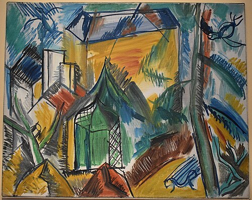 Le jardin abandonné, 1945, Raoul Dufy
