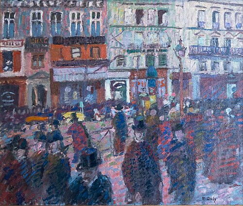 Le boulevard Saint-Martin, 1903, Raoul Dufy