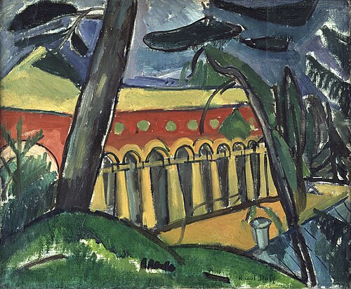 La Mosquée rouge, 1909, Raoul Dufy
