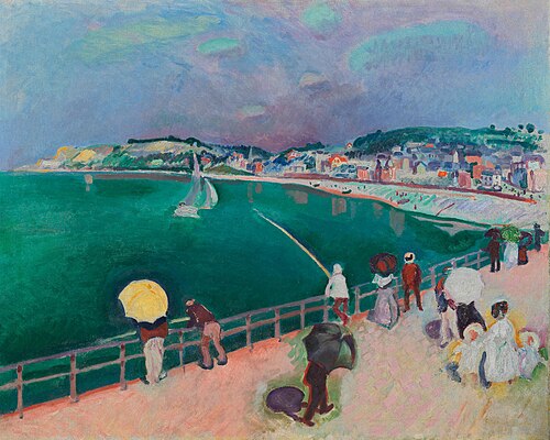 La Baie de Sainte-Adresse, 1906, Raoul Dufy