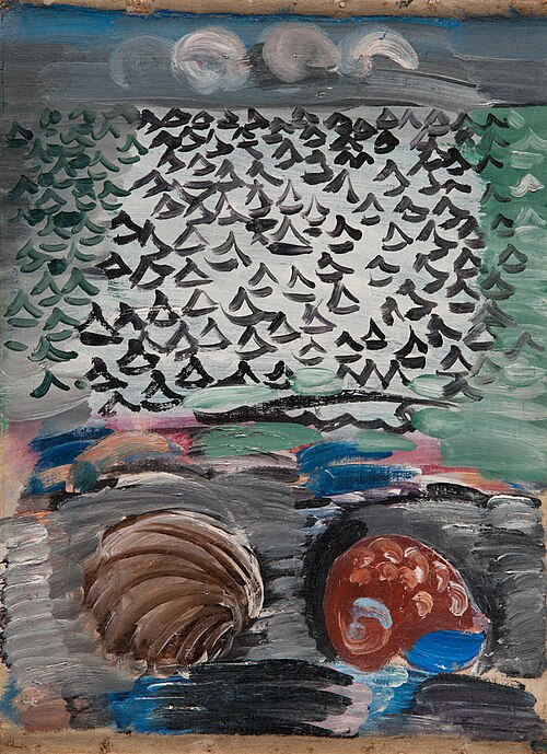 Coquillages au bord de la mer, 1925, Raoul Dufy