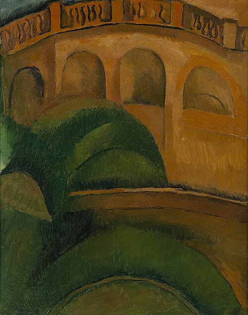 Arcades à l'Estaque, 1908, Raoul Dufy