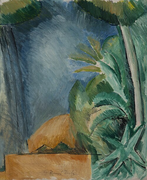 Paysage de l'Estaque, 1908, Raoul Dufy