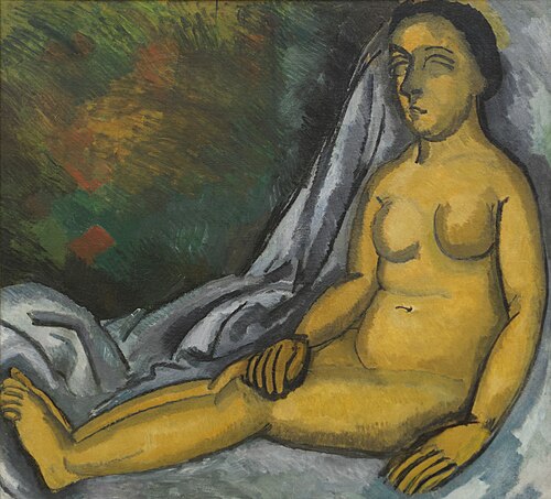 Nu assis, 1909, Raoul Dufy