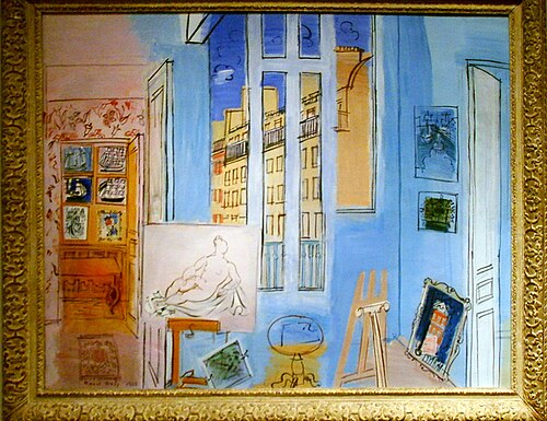 The Artist's Studio, 1935, Raoul Dufy