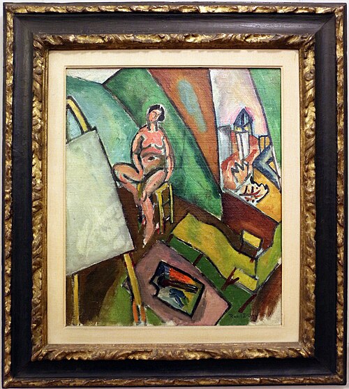 L'Atelier, 1907, Raoul Dufy