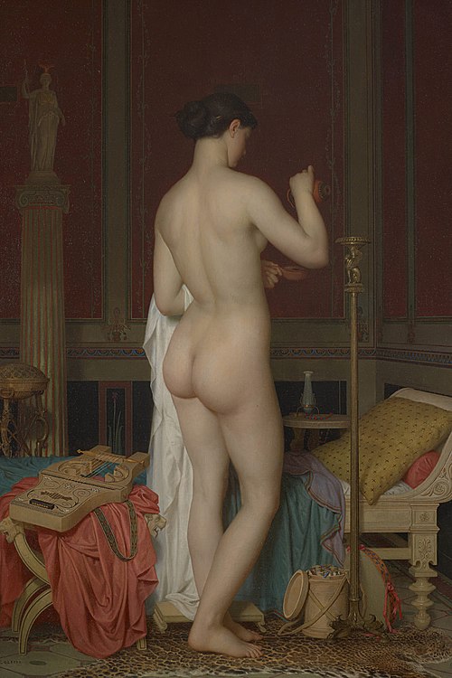 Le coucher de Sappho, 1867, Charles Gleyre