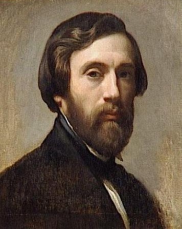 Portrait de l'artiste, 1850, Charles Gleyre