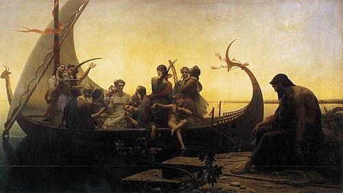 Evening, 1843, Charles Gleyre