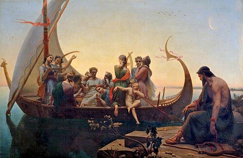 The Evening Hymn, 1851, Charles Gleyre