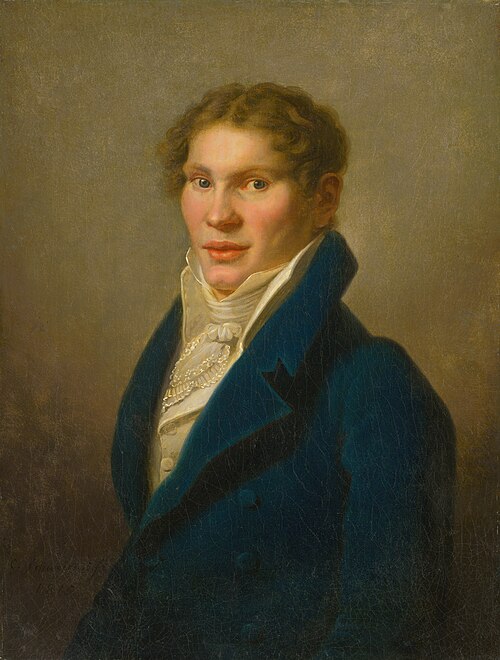 Podobizeň mladého muža, 1815, Karl Gottlieb Schweikart