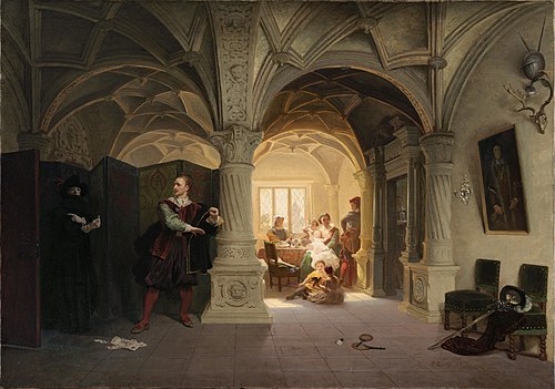 The Summons, 1856, Emanuel Leutze