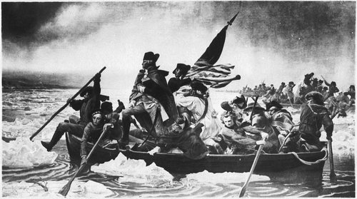 Washington Crossing the Delaware, 1850, Emanuel Leutze