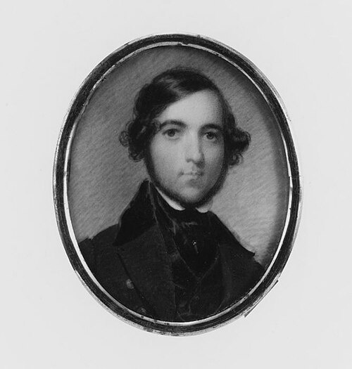 Portrait of a Gentleman, 1839, Emanuel Leutze