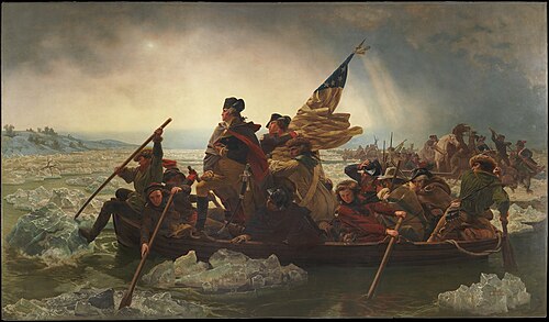Washington Crossing the Delaware, 1851, Emanuel Leutze