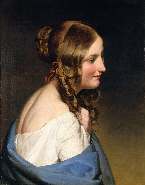 Portrait of a Girl, 1830, Friedrich von Amerling