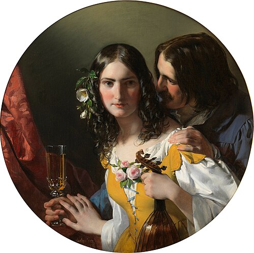 Three finest things, 1838, Friedrich von Amerling
