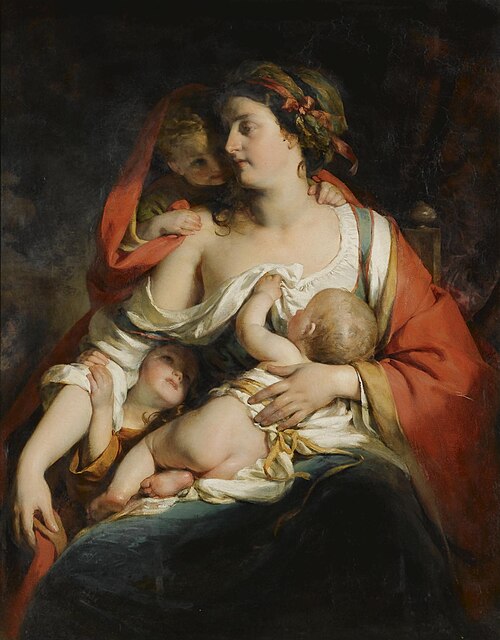 Charity, , Friedrich von Amerling
