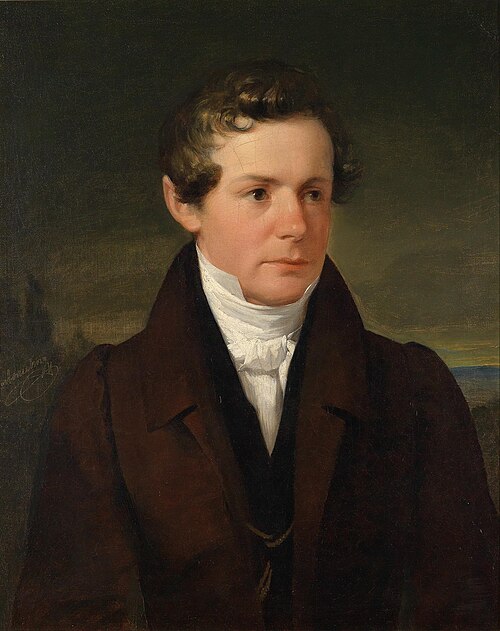 Porträt des Universitätsprofessors Dr. Stephan Schroff, 1837, Friedrich von Amerling