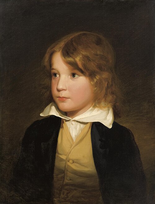 Porträt des Joseph Amerling, 1829, Friedrich von Amerling