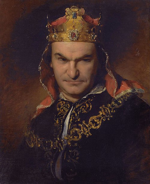 Bogumil Dawison as Richard III, 1850, Friedrich von Amerling