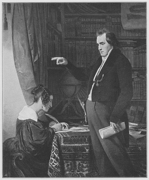 Bildnis des Dr. Ignaz Rudolf und der Johanna Bischoff, 1836, Friedrich von Amerling