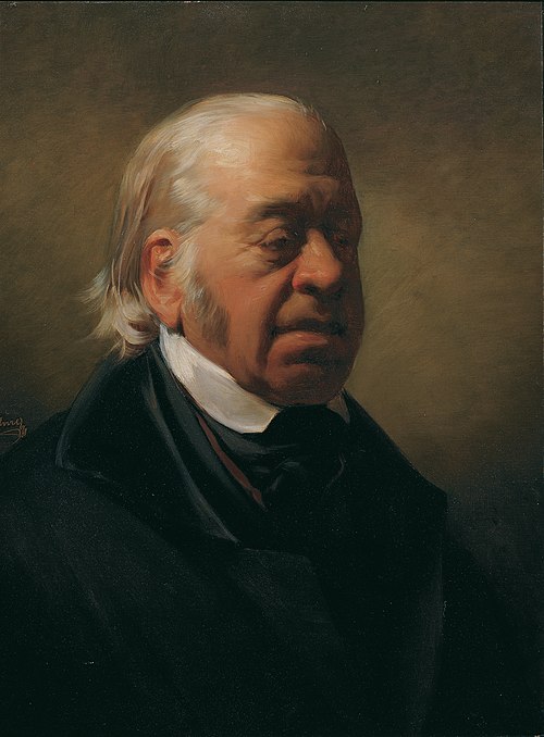 Der Maler Johann Nepomuk Schödlberger, 1852, Friedrich von Amerling