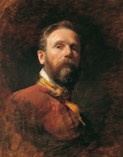 Selbstporträt, 1856, Friedrich von Amerling