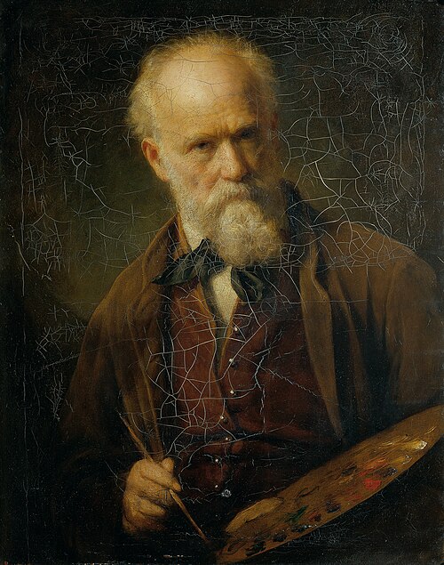 Selbstporträt, 1881, Friedrich von Amerling