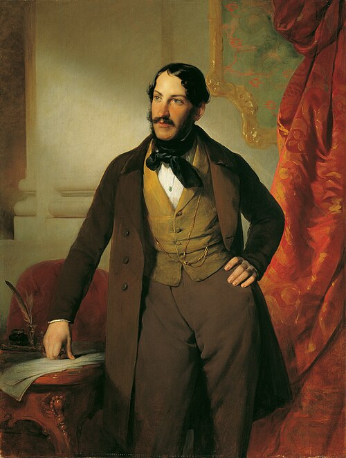 Der Industrielle Maximilian Todesco, 1846, Friedrich von Amerling