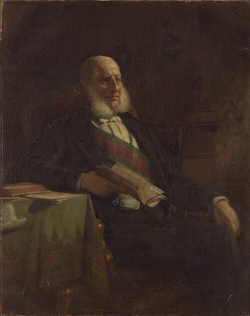 Anton Ritter von Schmerling, 1875, Friedrich von Amerling