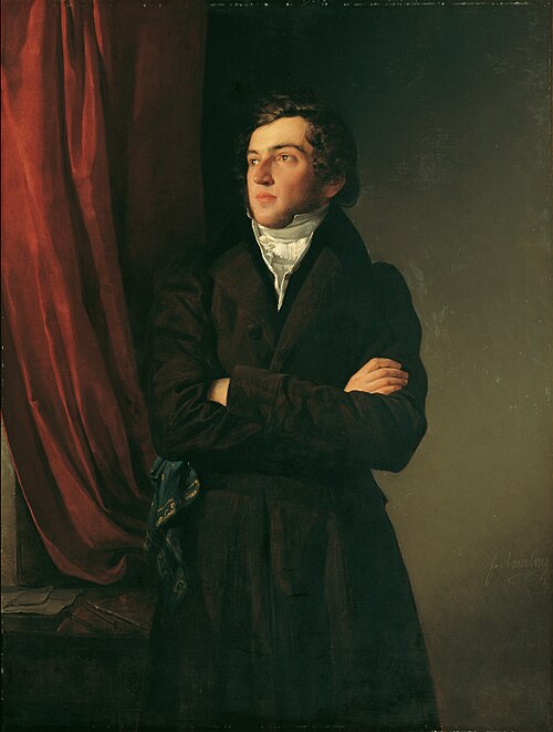 Der Maler Robert Theer, 1831, Friedrich von Amerling