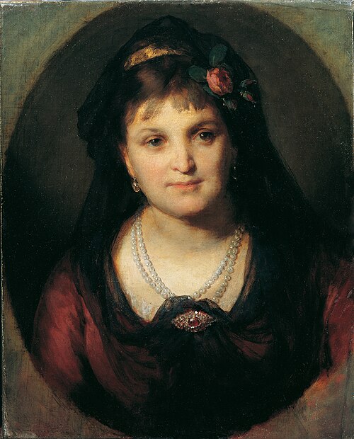 Rosalia Hermann, 1872, Friedrich von Amerling