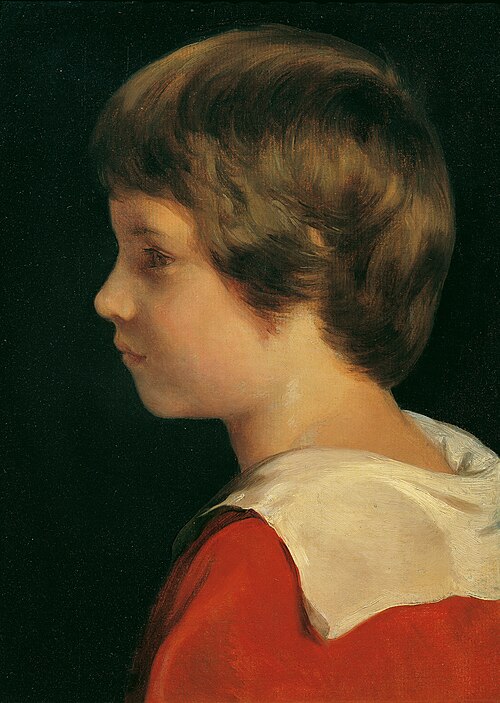Friedrich Maria Josef Amerling, Sohn des Künstlers, 1842, Friedrich von Amerling