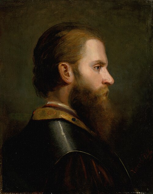 Head Study of a Man, 1840, Friedrich von Amerling