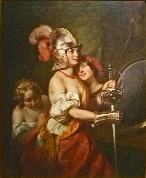 In the Theater's Wardrobe, 1840, Friedrich von Amerling