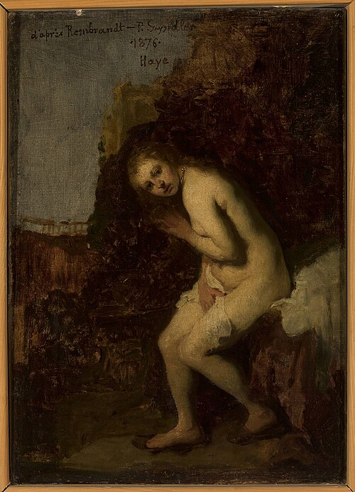 Suzanne au bain., 1876, Pantaleon Szyndler