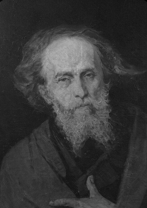 Portrait de Cyprian Kamil Norwid., 1882, Pantaleon Szyndler