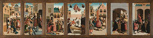 Les sept œuvres de miséricorde, 1504, Maître d'Alkmaar