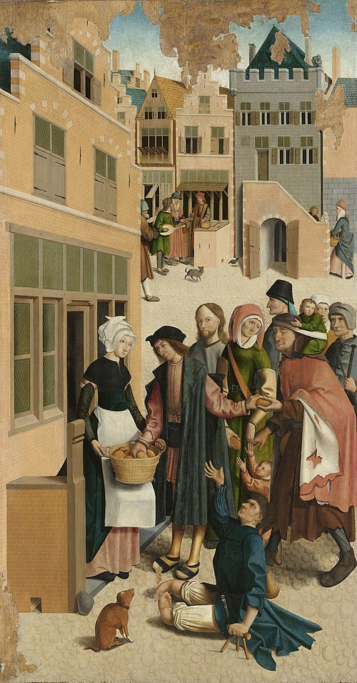 The Seven Works of Mercy, 1504, Maître d'Alkmaar
