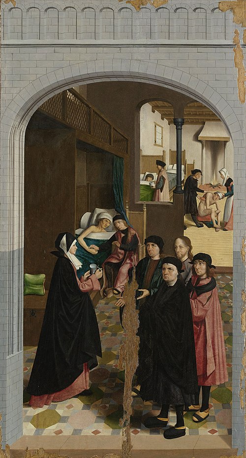The Seven Works of Mercy, 1504, Maître d'Alkmaar