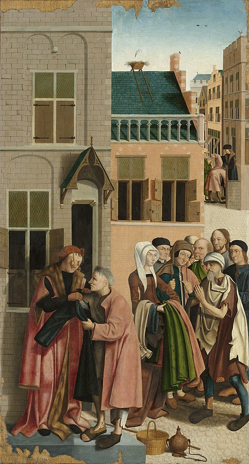The Seven Works of Mercy, 1504, Maître d'Alkmaar